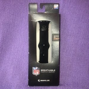 New Groove Life Apple Watch Band NFL Green Bay Packers 42/44mm M/L. No Watch